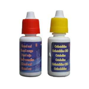 pH ir Cl testavimo lašeliai