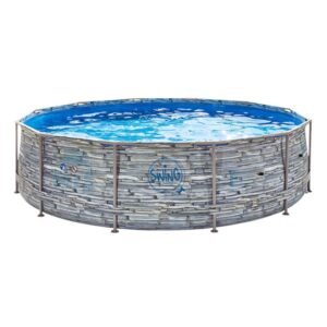 Karkasinis baseinas SWING POOL STONE DESIGN 366x91