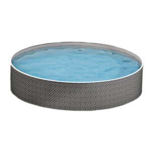 Karkasinis baseinas AZURO RATTAN 3.6 x 1.2